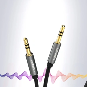 Hurtownia GSM - UGREEN AV119 AUX 3,5 mm mini jack audio kábel 1m fekete - UGR1583 - {ean13} - Hurt