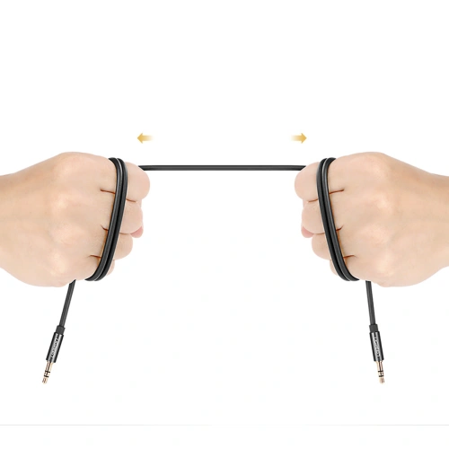 Kabel audio UGREEN AV119 AUX mini jack 3,5mm 1m czarny