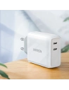Hurtownia GSM - UGREEN CD199 hálózati töltő 2xUSB-C 36W PD fehér - UGR1585 - {ean13} - Hurt