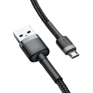 Hurtownia GSM - Kabel Baseus Cafule USB-A/microUSB 2A 3M schwarz-grau - BSU4126 - {ean13} - Hurt