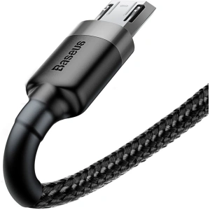 Wholesale Baseus Cafule USB-A/microUSB Cable 2A 3M black-gray - BSU4126 - {ean13} - Hurt