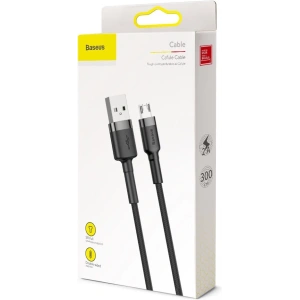 Wholesale Baseus Cafule USB-A/microUSB Cable 2A 3M black-gray - BSU4126 - {ean13} - Hurt