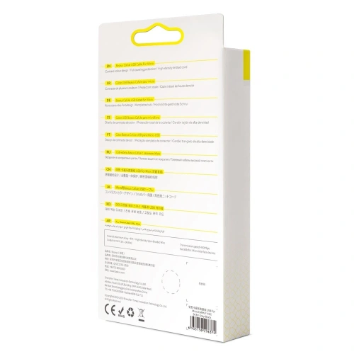 Kabel Baseus Cafule USB-A/microUSB 2A 3M czarno-szary