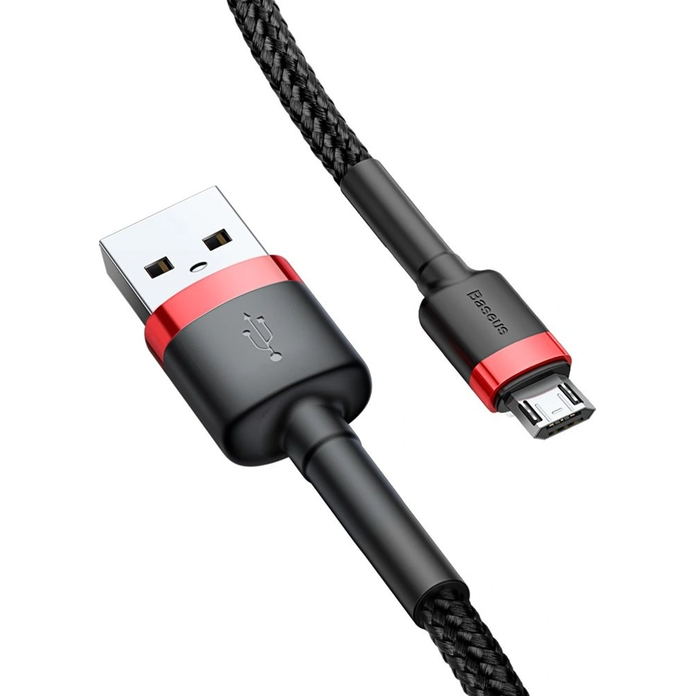 Hurtownia GSM - Kabel Baseus Cafule USB-A/microUSB 2A 3M czarno-czerwony - BSU4127 - {ean13} - Hurt