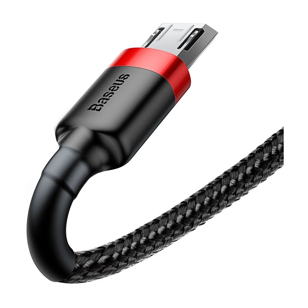 Hurtownia GSM - Kabel Baseus Cafule USB-A/microUSB 2A 3M černo-červený - BSU4127 - {ean13} - Hurt