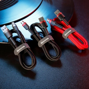 Wholesale Baseus Cafule USB-A/microUSB Cable 2A 3M black-red - BSU4127 - {ean13} - Hurt