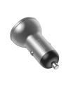 Wholesale Baseus 2xUSB Car Charger 4,8A 24W LCD silver - BSU4128 - {ean13} - Hurt