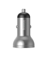 Hurtownia GSM - Autós töltő Baseus 2x USB 4,8A 24W LCD ezüst - BSU4128 - {ean13} - Hurt