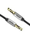 Hurtownia GSM - Cablul audio Baseus Yiven mini jack 3,5mm AUX 1m (negru-argintiu) - BSU4130 - {ean13} - Hurt