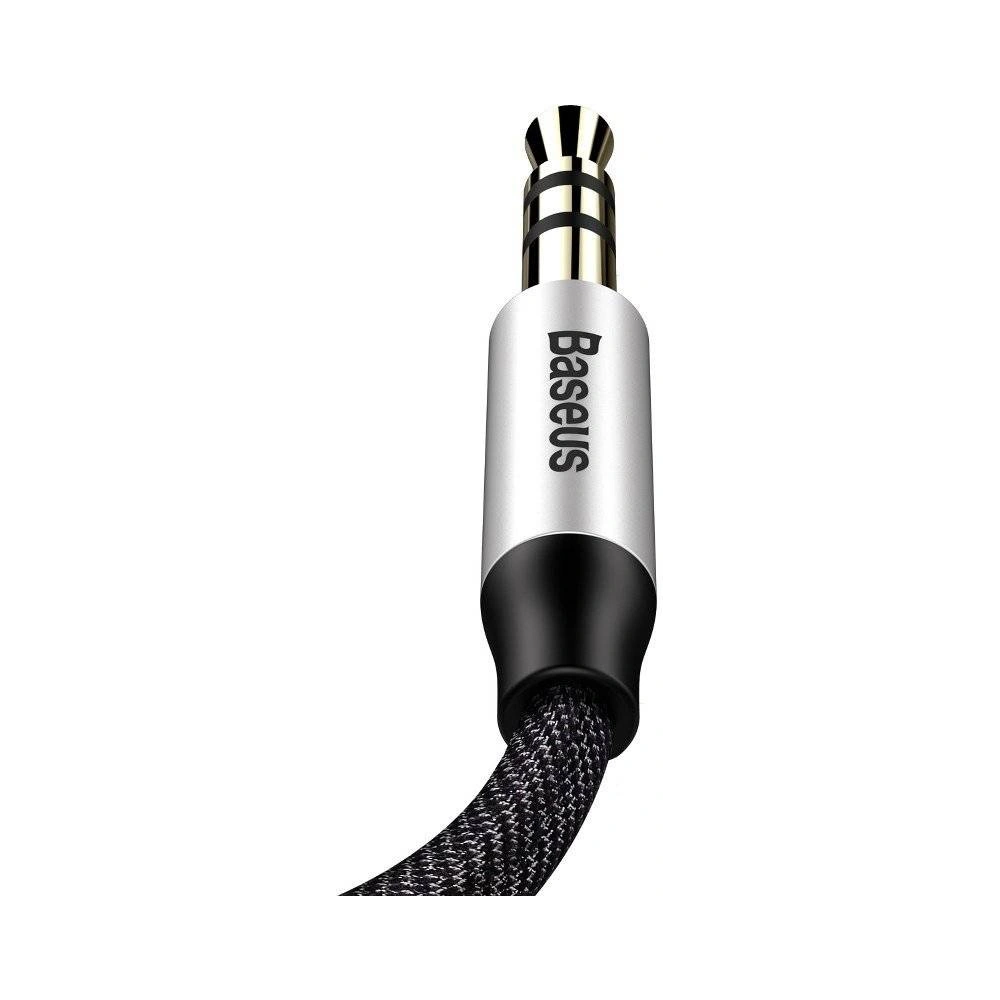 Hurtownia GSM - Cablul audio Baseus Yiven mini jack 3,5mm AUX 1m (negru-argintiu) - BSU4130 - {ean13} - Hurt