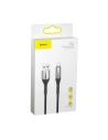 Hurtownia GSM - Kábel Baseus Horizontális USB-A/Lightning LED lámpával 1m 2.4A (fekete) - BSU4132 - {ean13} - Hurt