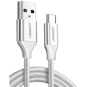 Kabel UGREEN USB-A/USB-C, QC 3.0, 2m (biały)