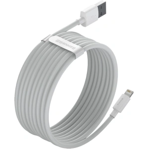 Hurtownia GSM - Kabel Baseus Simple Wisdom USB-A/Lightning 2.4A, 1.5m (biały) [2 PACK] - BSU4140 - {ean13} - Hurt