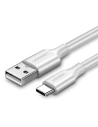 Kabel UGREEN USB-A/USB-C QC 3.0 UGREEN 1.5m (alb)