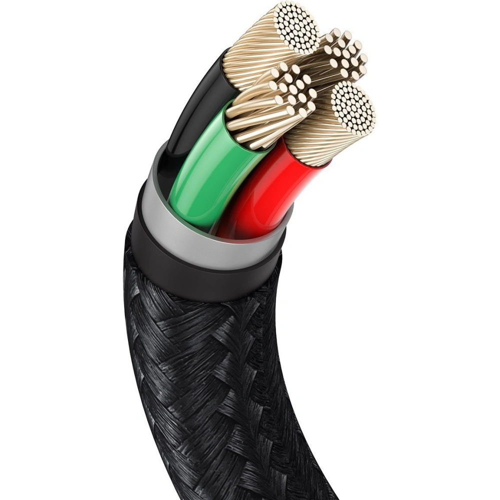 Hurtownia GSM - Kábel Baseus Cafule USB-A/Lightning 2.4A, 2m (fekete) - BSU4143 - {ean13} - Hurt