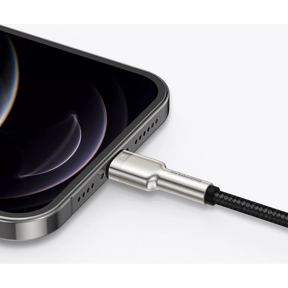 Wholesale Baseus Cafule USB-A/Lightning Cable 2.4A, 2m (black) - BSU4143 - {ean13} - Hurt