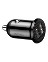 Hurtownia GSM - Autós töltő Baseus Grain Pro 2x USB-A 4.8A (fekete) - BSU4144 - {ean13} - Hurt