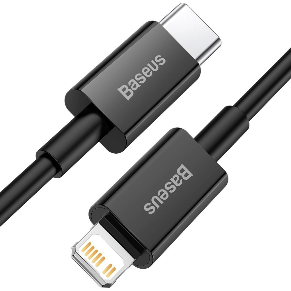 Hurtownia GSM - Cablul Baseus Superior Series USB-C/Lightning 20W, PD, 2m (negru) - BSU4146 - {ean13} - Hurt