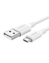 UGREEN USB-A/microUSB QC 3.0 2.4A 25cm (fehér) kábel