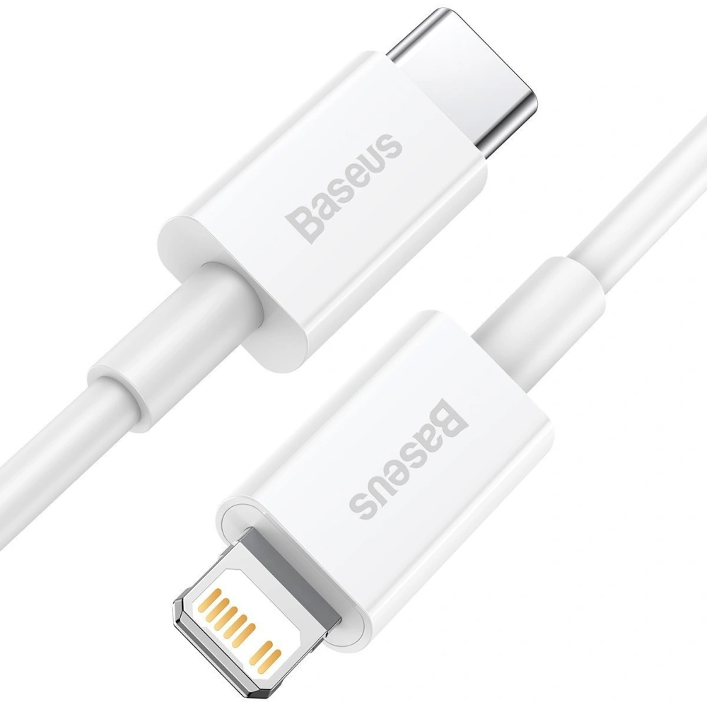 Hurtownia GSM - Cablul Baseus Superior Series USB-C/Lightning 20W, PD, 1.5m (alb) - BSU4147 - {ean13} - Hurt
