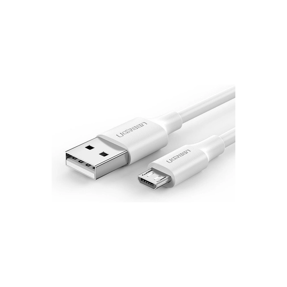 Hurtownia GSM - Kabel UGREEN USB-A/microUSB QC 3.0 2.4A 1m (bílý) - UGR1599 - {ean13} - Hurt