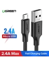 Hurtownia GSM - UGREEN USB-A/microUSB QC 3.0 2.4A 1m (fehér) kábel - UGR1599 - {ean13} - Hurt