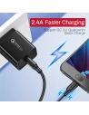 Hurtownia GSM - Kabel UGREEN USB-A/microUSB QC 3.0 2.4A 1m (bílý) - UGR1599 - {ean13} - Hurt