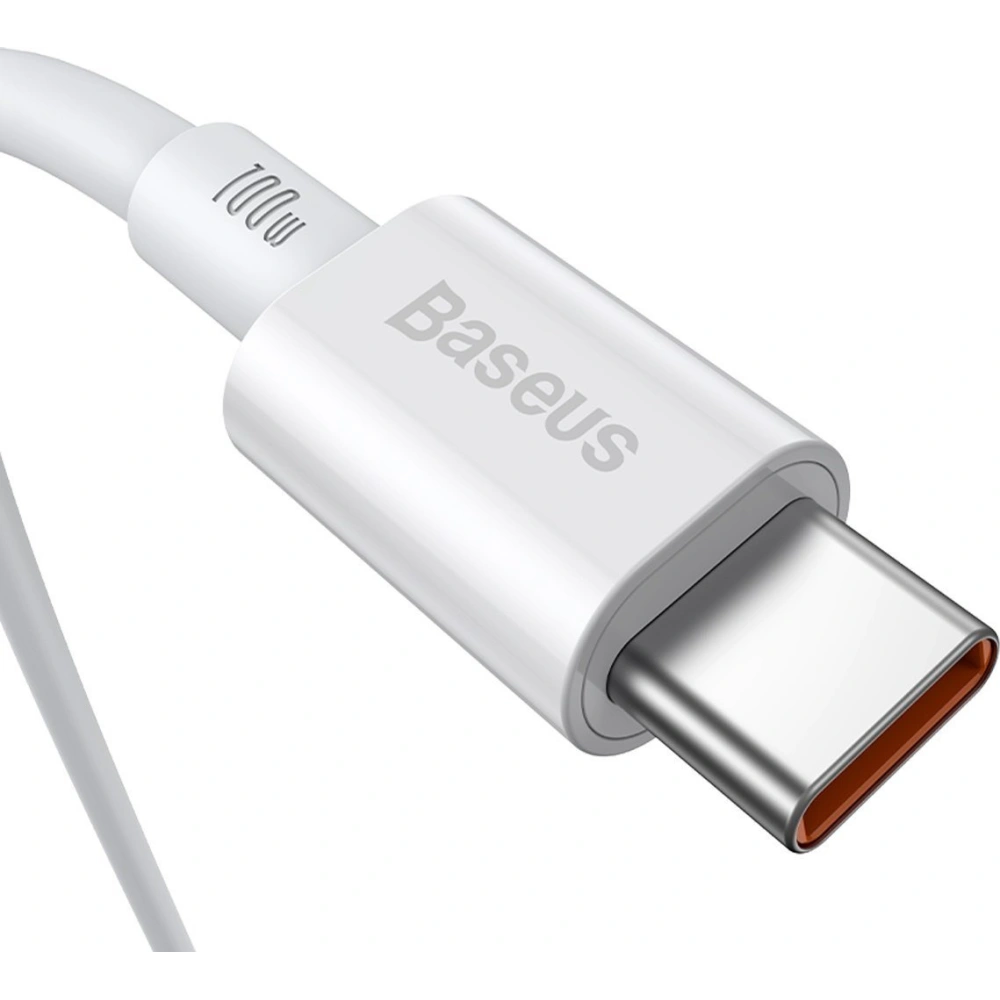 Hurtownia GSM - Cablul Baseus Superior Series USB-C/USB-C 100W, 1m (alb) - BSU4148 - {ean13} - Hurt
