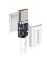 Hurtownia GSM - Cablul Baseus Superior Series USB-C/USB-C 100W, 1m (alb) - BSU4148 - {ean13} - Hurt