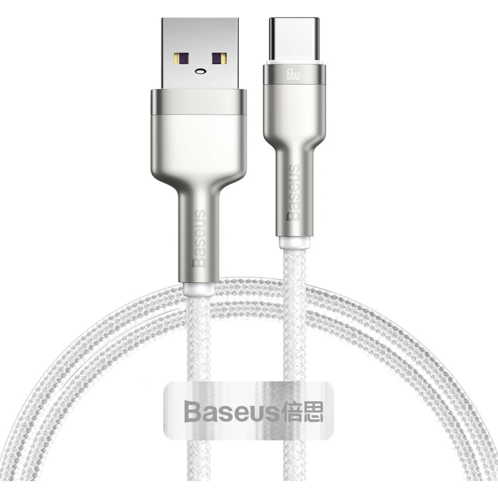 Hurtownia GSM - Cablul Baseus Cafule USB-A/USB-C 66W, 1m (alb) - BSU4150 - {ean13} - Hurt