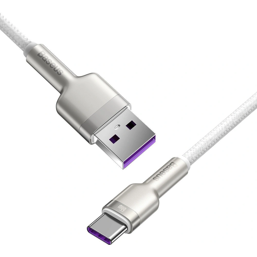Hurtownia GSM - Cablul Baseus Cafule USB-A/USB-C 66W, 1m (alb) - BSU4150 - {ean13} - Hurt