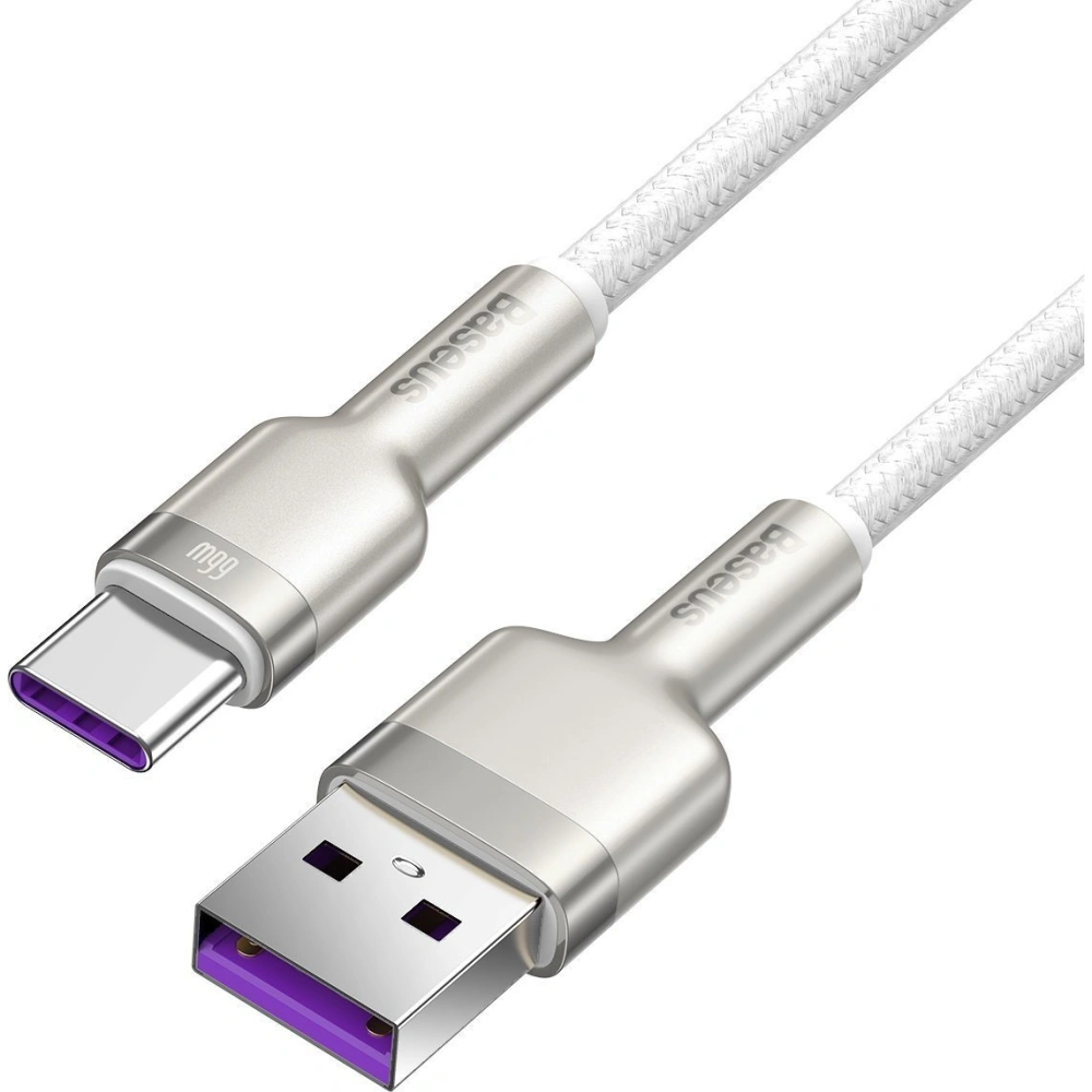 Hurtownia GSM - Cablul Baseus Cafule USB-A/USB-C 66W, 1m (alb) - BSU4150 - {ean13} - Hurt