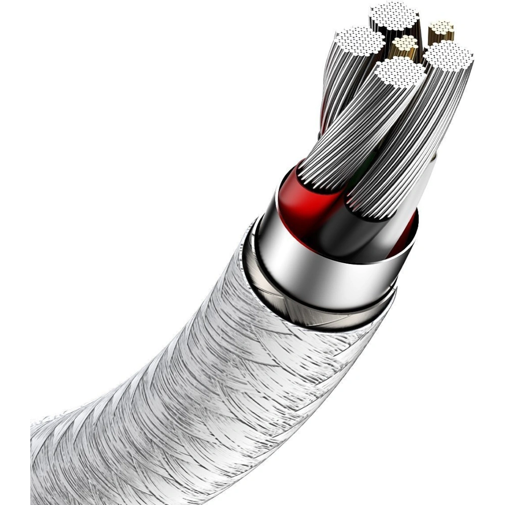 Hurtownia GSM - Cablul Baseus Cafule USB-A/USB-C 66W, 1m (alb) - BSU4150 - {ean13} - Hurt