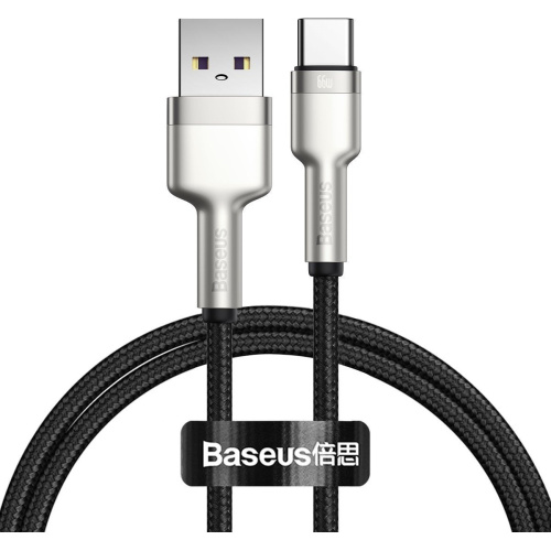 Hurtownia Baseus - 6953156209756 - BSU4151 - Kabel Baseus Cafule USB-A/USB-C 66W, 1m (czarny) - B2B homescreen