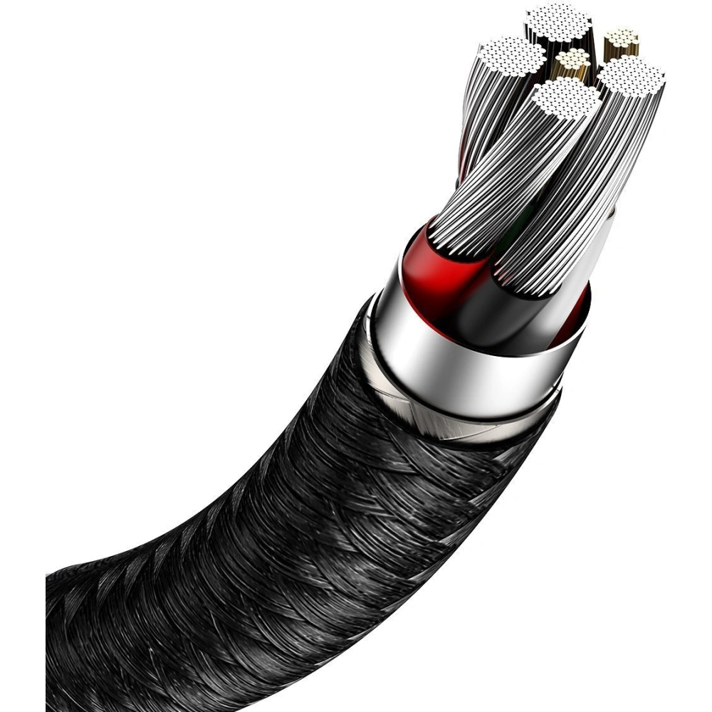 Hurtownia GSM - Kábel Baseus Cafule USB-A/USB-C 66W, 1m (fekete) - BSU4151 - {ean13} - Hurt