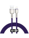 Kabel Baseus Cafule USB-A/Lightning 2.4A, 1m (lila)