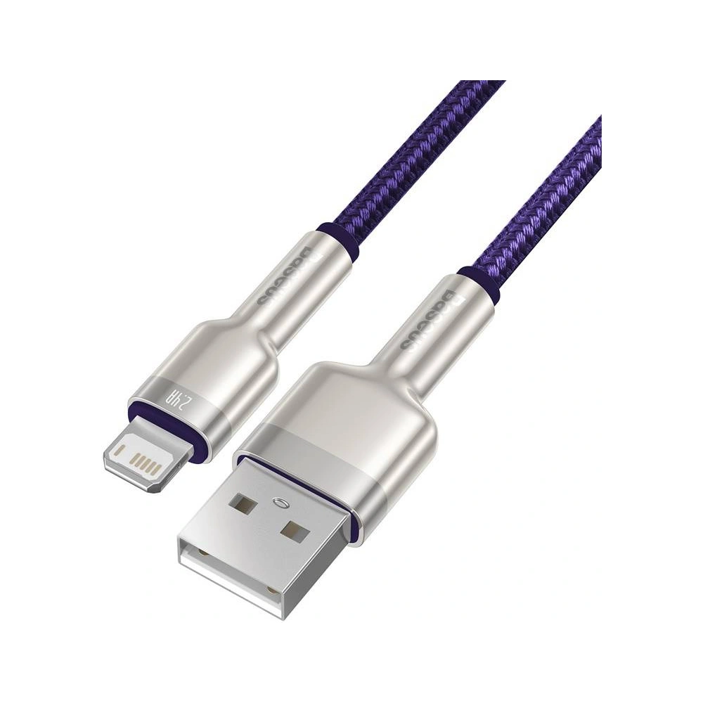 Hurtownia GSM - Kabel Baseus Cafule USB-A/Lightning 2.4A, 1m (lila) - BSU4152 - {ean13} - Hurt