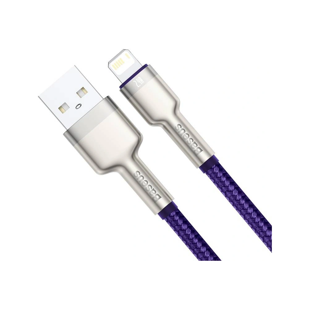 Hurtownia GSM - Kabel Baseus Cafule USB-A/Lightning 2.4A, 1m (lila) - BSU4152 - {ean13} - Hurt