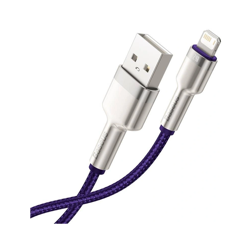 Hurtownia GSM - Kabel Baseus Cafule USB-A/Lightning 2.4A, 1m (lila) - BSU4152 - {ean13} - Hurt