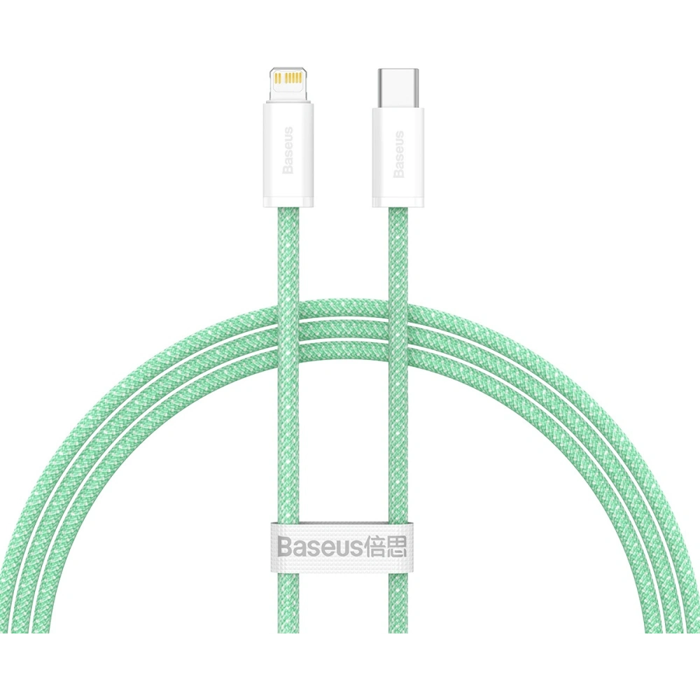 Hurtownia GSM - Kabel Baseus Dynamic Series USB-C/Lightning 20W, 1m (grün) - BSU4153 - {ean13} - Hurt