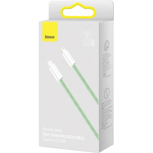 Kabel Baseus Dynamic Series USB-C/Lightning 20W, 1m (grün)
