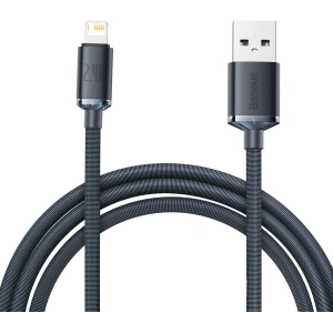 Hurtownia GSM - Kabel Baseus Crystal Shine USB-A/Lightning 2.4A, 2m (czarny) - BSU4155 - {ean13} - Hurt