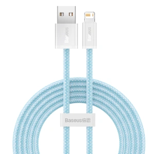 Kabel Baseus Dynamic USB-A/Lightning 2.4A, 2m (niebieski)