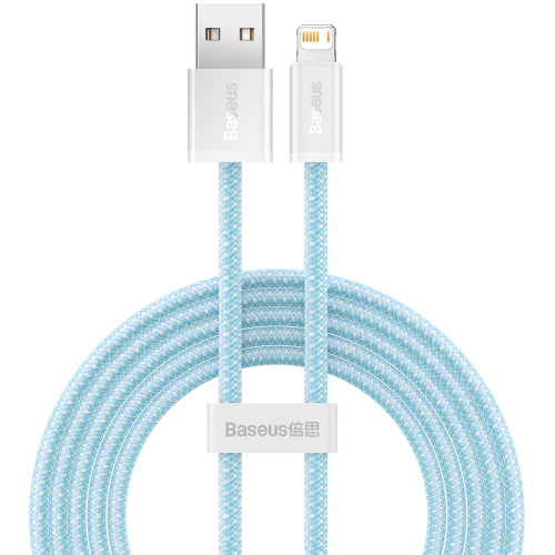 Hurtownia Baseus - 6932172602079 - BSU4156 - Kabel Baseus Dynamic USB-A/Lightning 2.4A, 2m (niebieski) - B2B homescreen