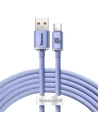 Hurtownia GSM - Cablu Baseus Crystal Shine USB-A/USB-C 5A, 1.2m (violet) - BSU4157 - {ean13} - Hurt