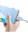 Hurtownia GSM - Kabel Baseus Crystal Shine USB-A/USB-C 5A, 1.2m (fialový) - BSU4157 - {ean13} - Hurt