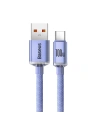 Hurtownia GSM - Cablu Baseus Crystal Shine USB-A/USB-C 5A, 1.2m (violet) - BSU4157 - {ean13} - Hurt