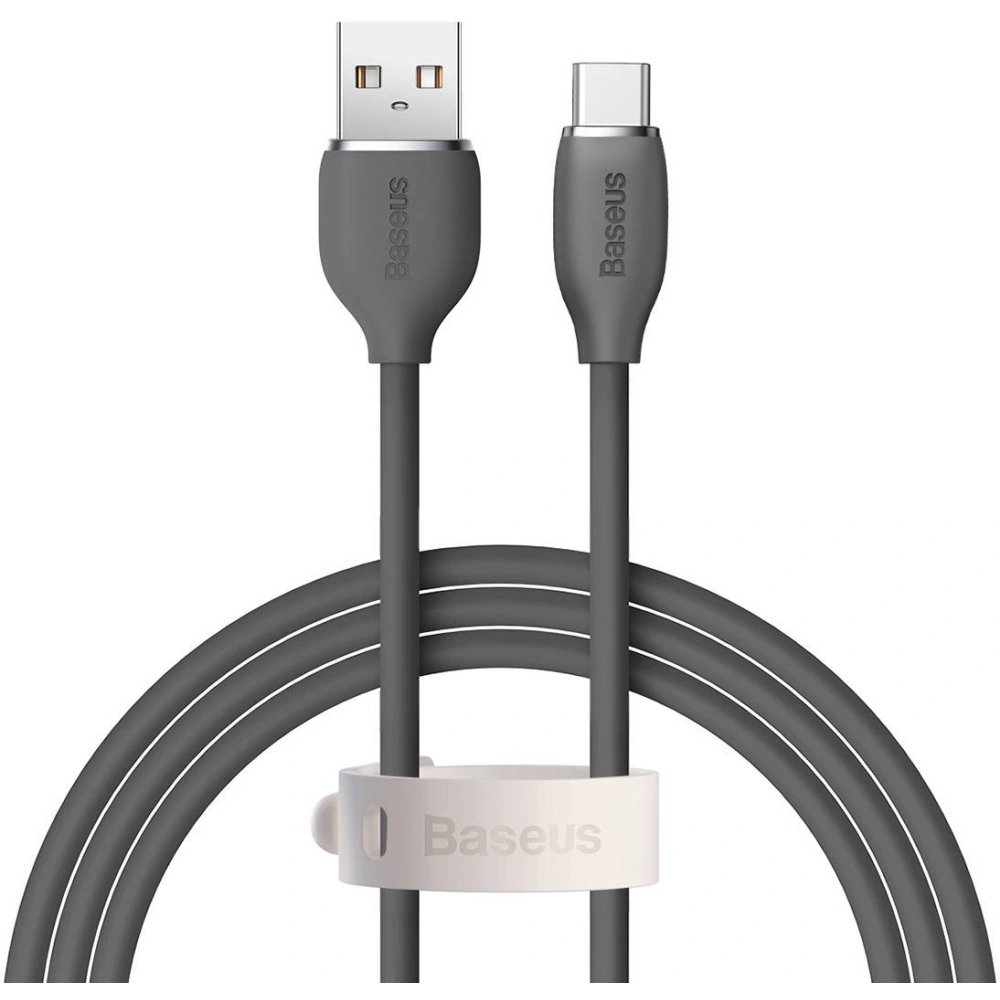 Hurtownia GSM - Cablul Baseus Jelly USB-A/USB-C 100W, 1,2m (negru) - BSU4159 - {ean13} - Hurt
