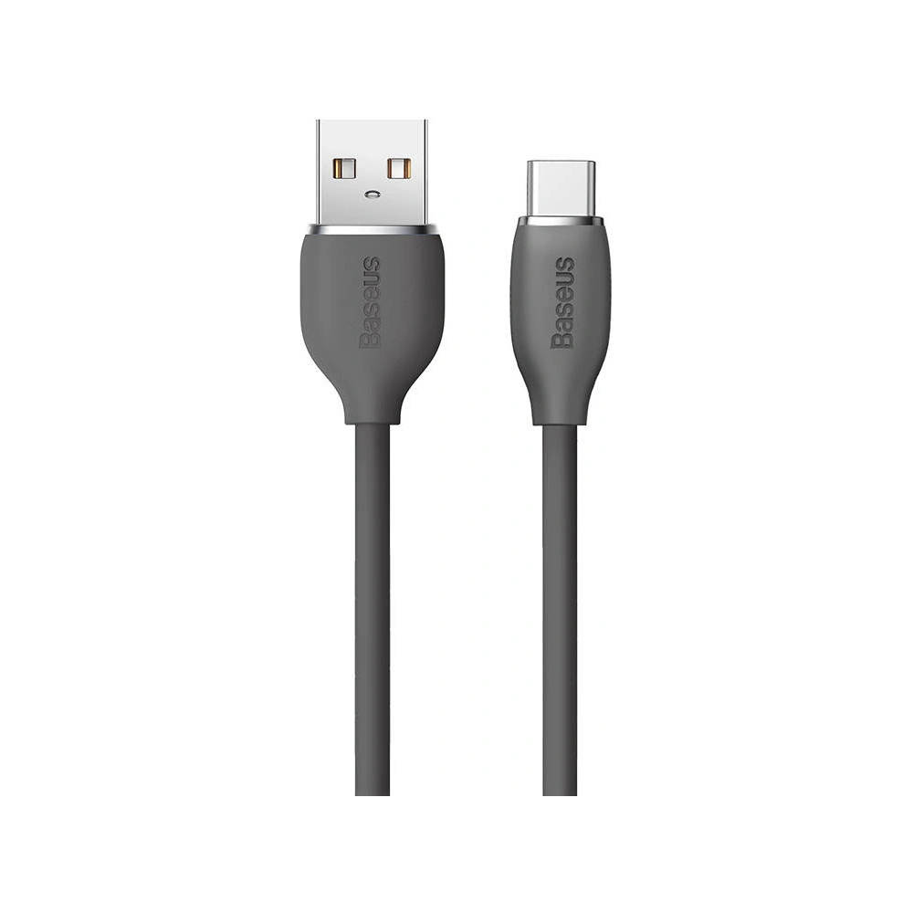 Hurtownia GSM - Cablul Baseus Jelly USB-A/USB-C 100W, 1,2m (negru) - BSU4159 - {ean13} - Hurt