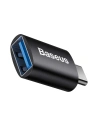 Adapter Baseus Ingenuity USB-C/USB-A OTG (schwarz)